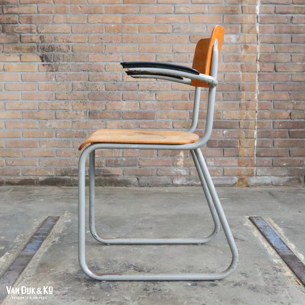 Vintage schoolstoel - Afbeelding 6