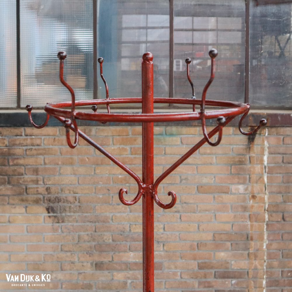 Oude metalen kapstok - Afbeelding 2