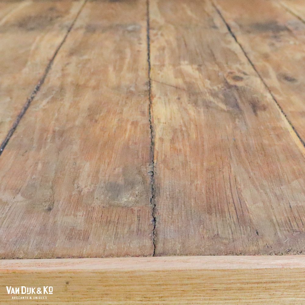 Brocante werktafel met lades - Afbeelding 7