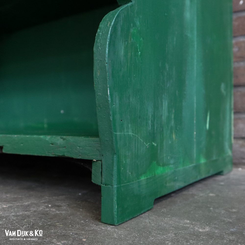 Groene brocante open toog - Afbeelding 11