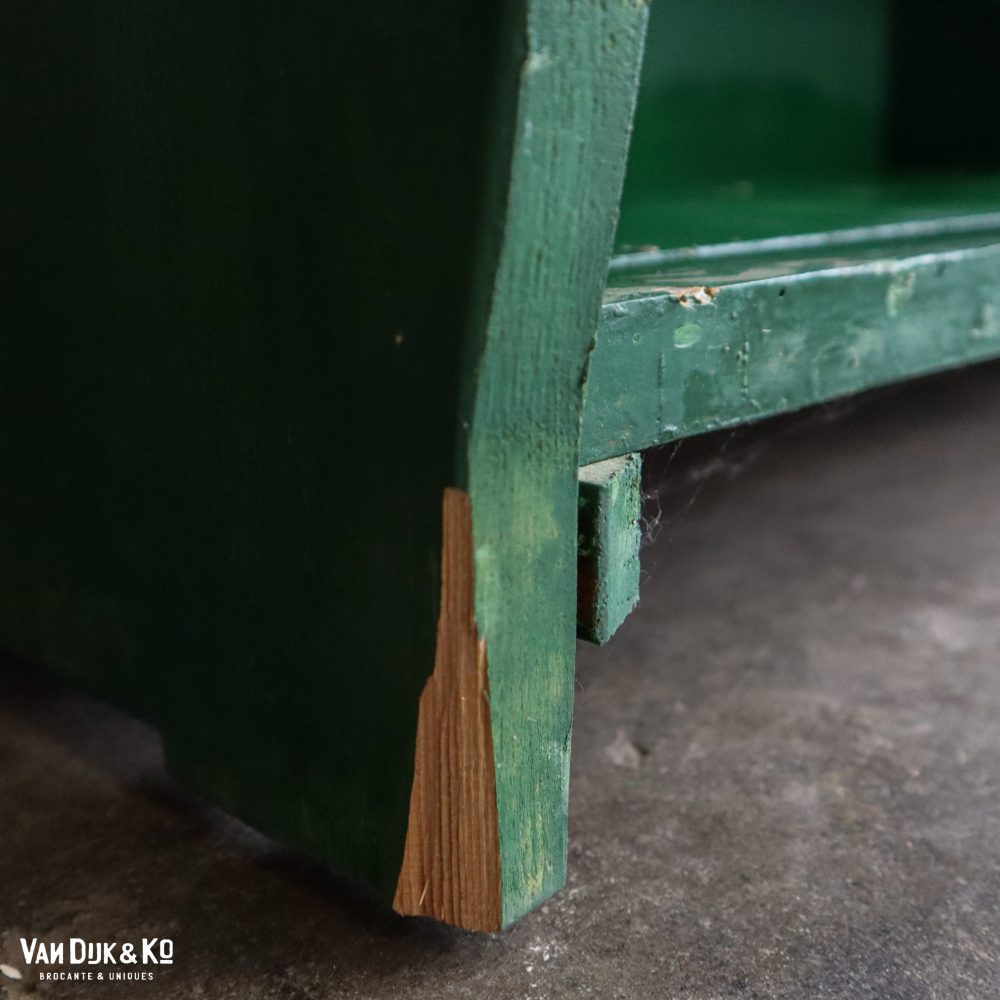 Groene brocante open toog - Afbeelding 12