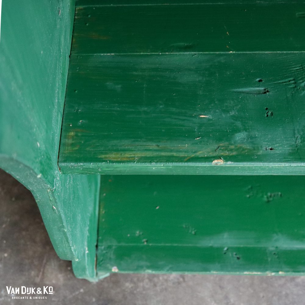 Groene brocante open toog - Afbeelding 7