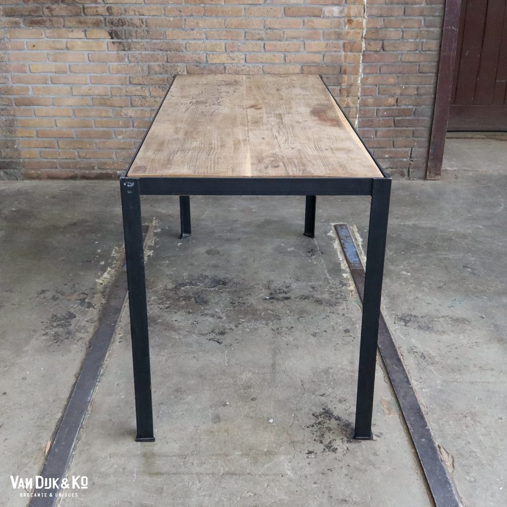 Kleine tafel met zwart metalen frame - Afbeelding 3