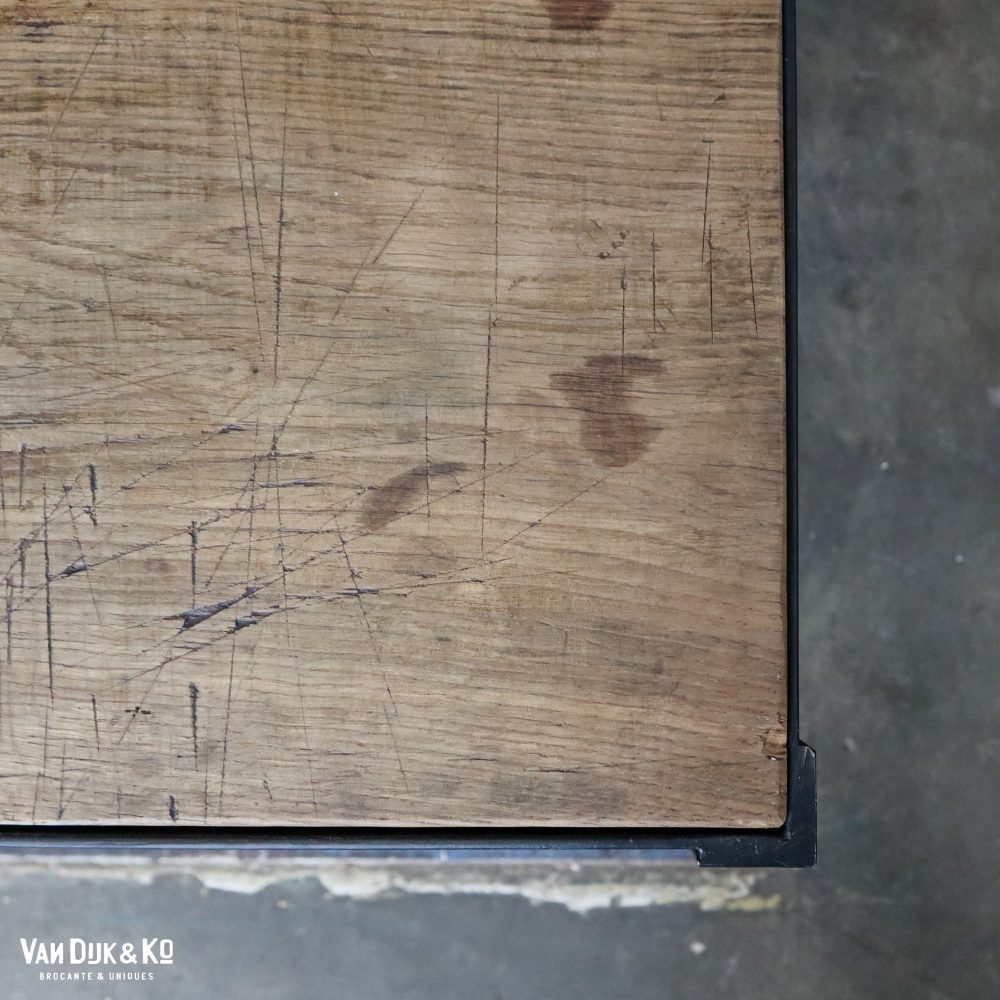 Kleine tafel met zwart metalen frame - Afbeelding 5