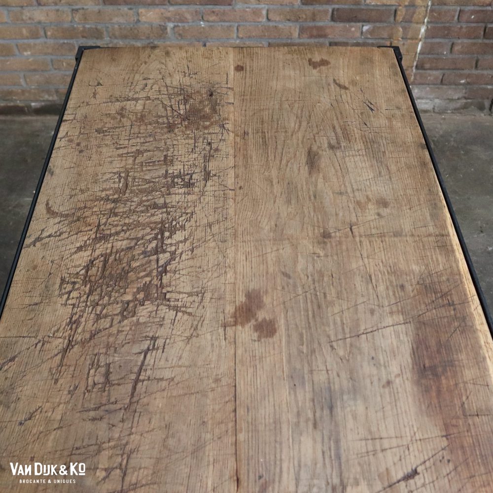 Kleine tafel met zwart metalen frame - Afbeelding 4