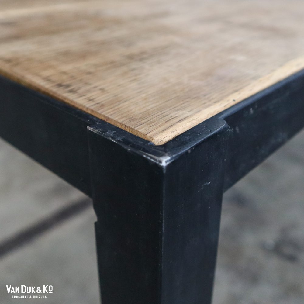 Kleine tafel met zwart metalen frame - Afbeelding 9