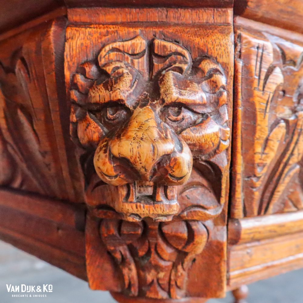 Antiek bureau met leeuwen - Afbeelding 11