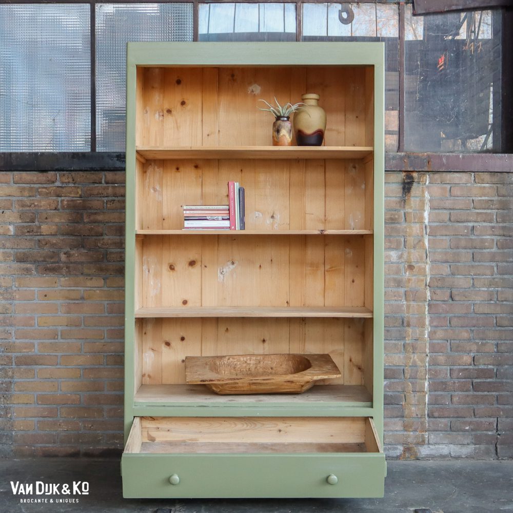 Brocante boekenkast - Afbeelding 3
