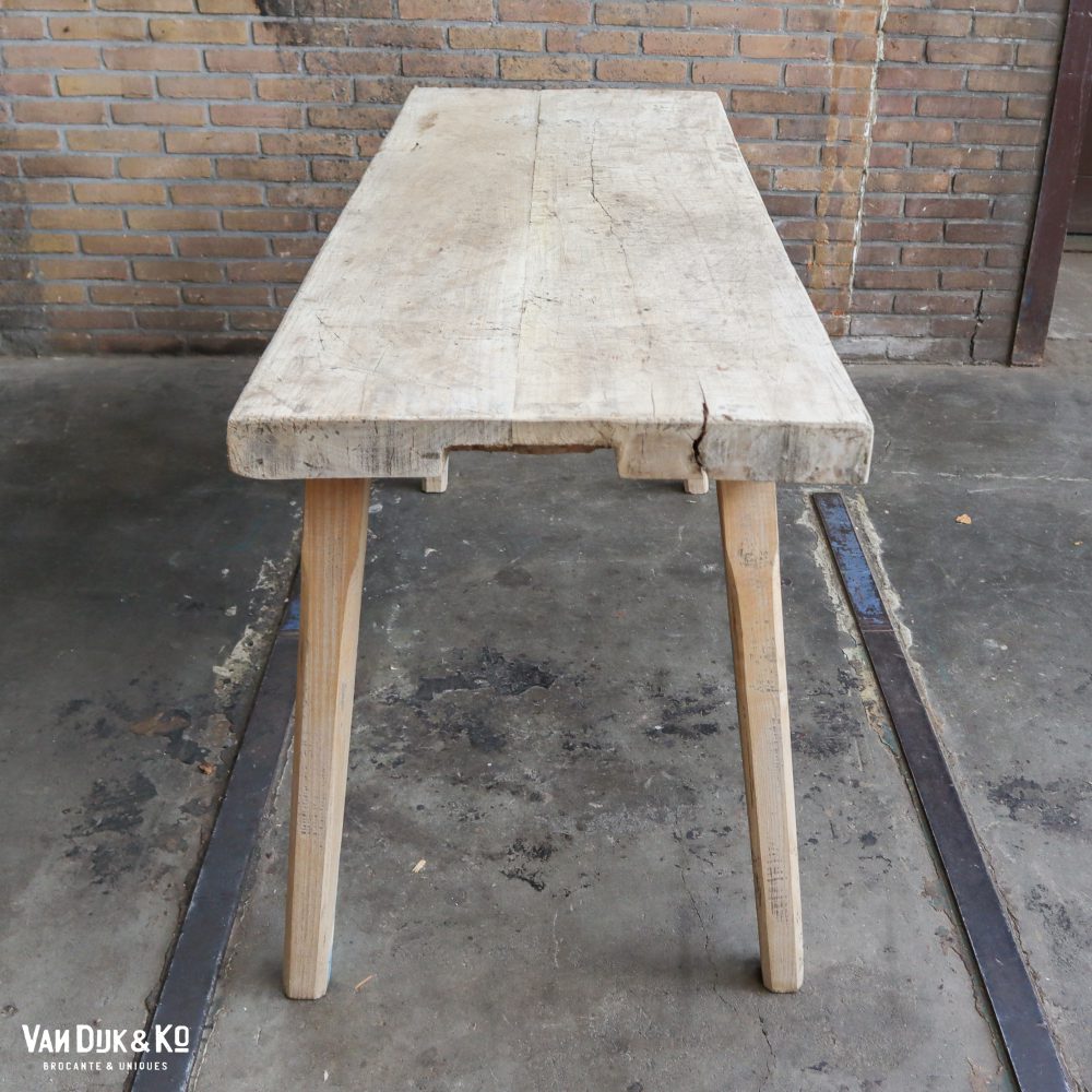 Houten slachttafel - Afbeelding 3