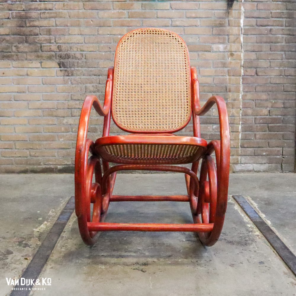 Schommelstoel, Thonet stijl - Afbeelding 2