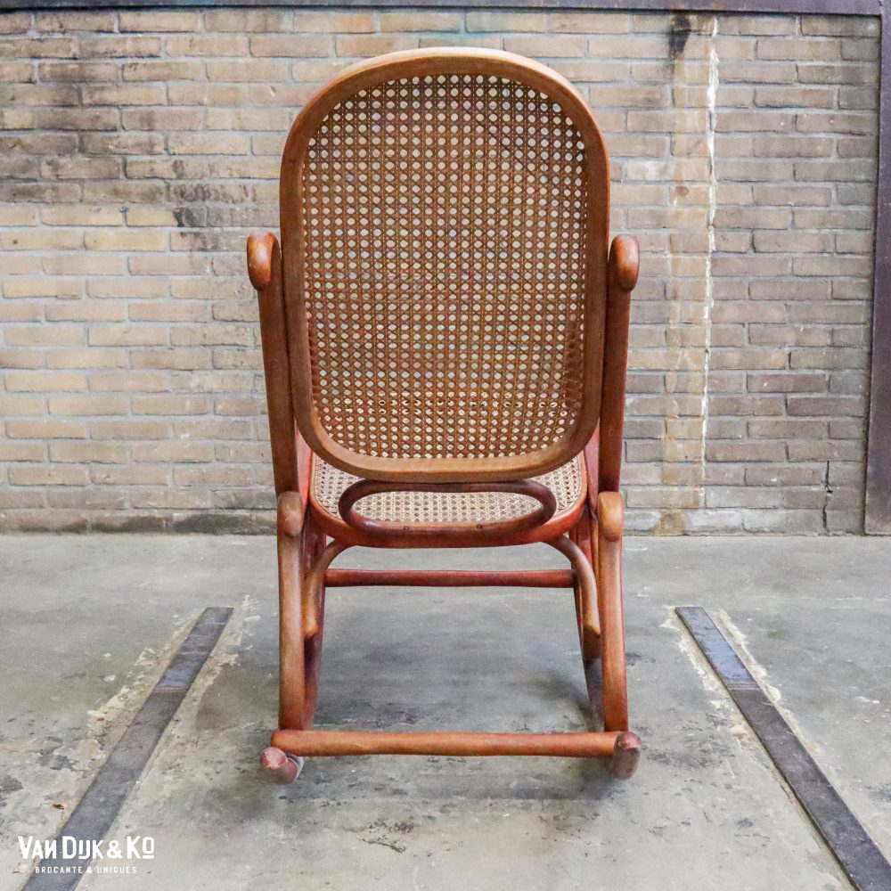 Schommelstoel, Thonet stijl - Afbeelding 4