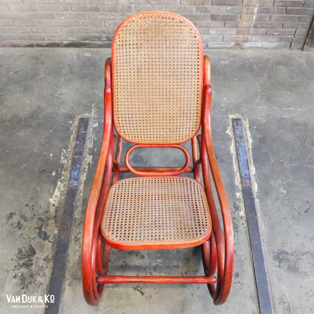 Schommelstoel, Thonet stijl - Afbeelding 6