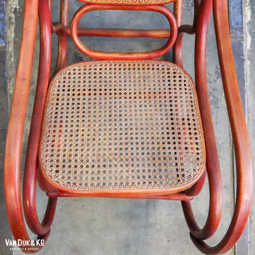 Schommelstoel, Thonet stijl - Afbeelding 9