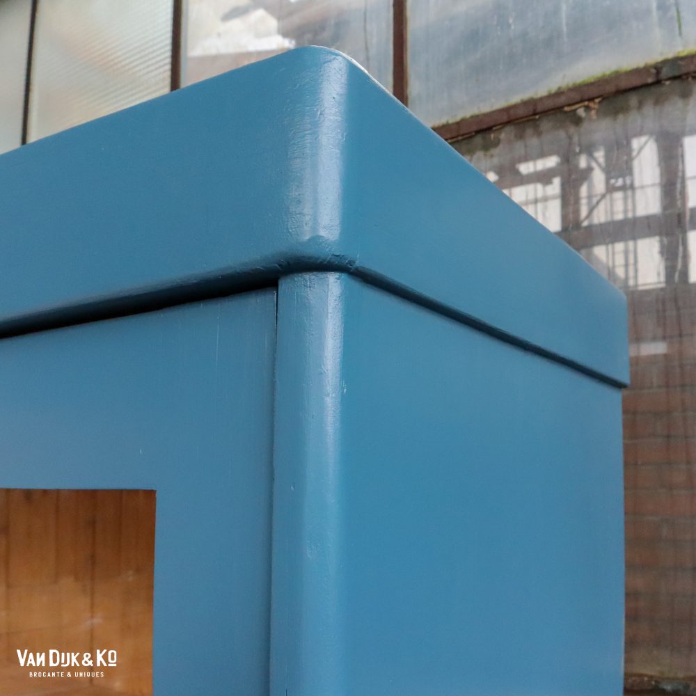 Blauwe vitrinekast - Afbeelding 6