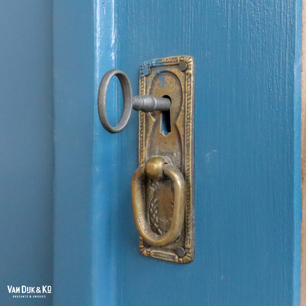 Blauwe vitrinekast - Afbeelding 8