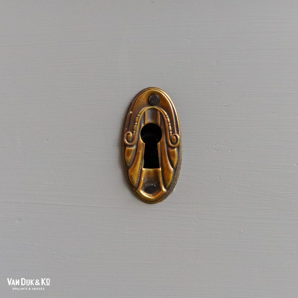 Lichtgrijze vitrinekast - Afbeelding 8
