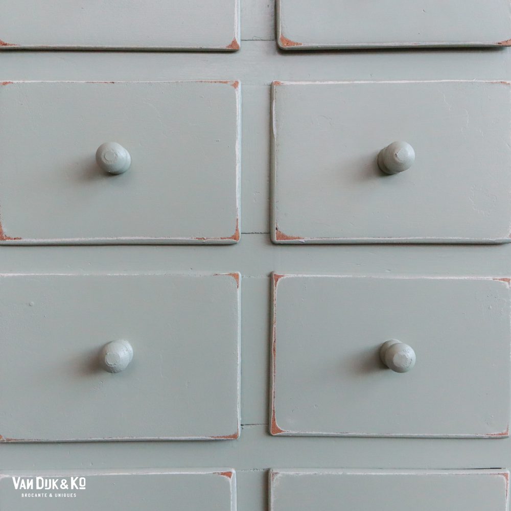 Mintgroene apothekerskast - Afbeelding 5