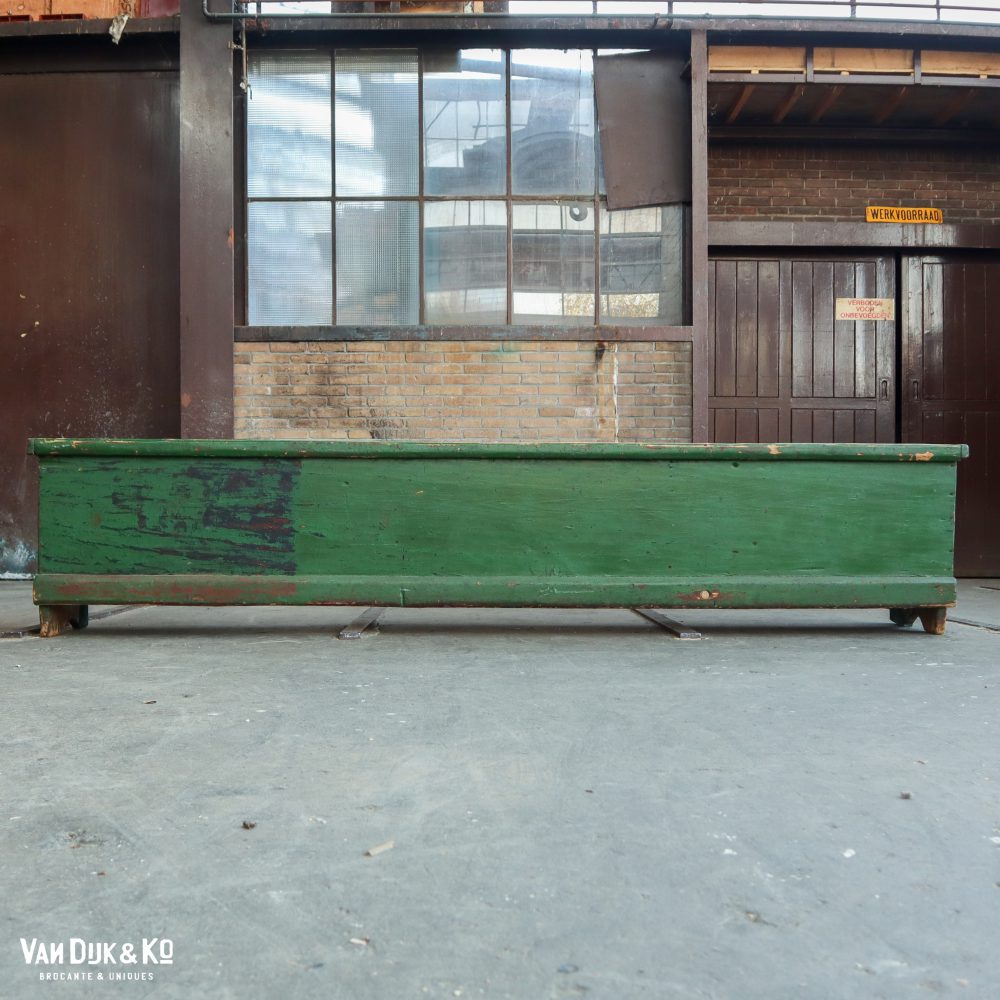 Houten kistbank