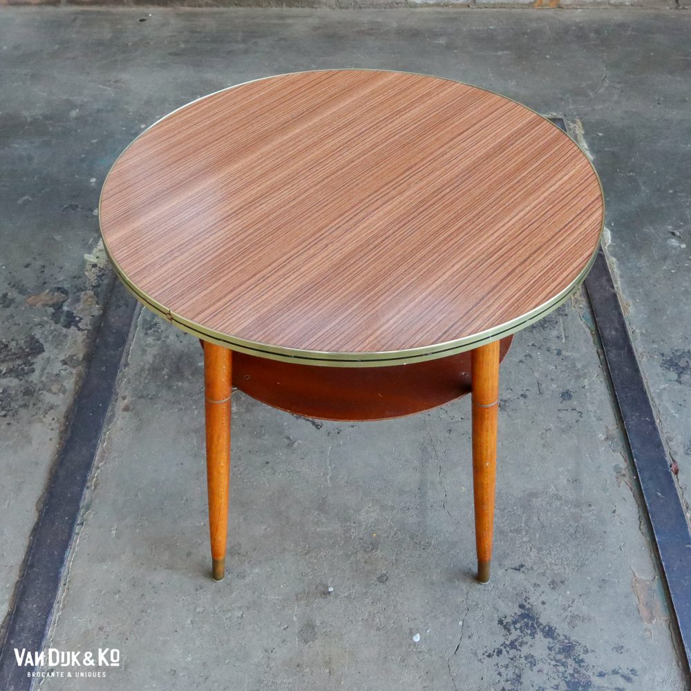 Vintage formica tafel medium - Afbeelding 2