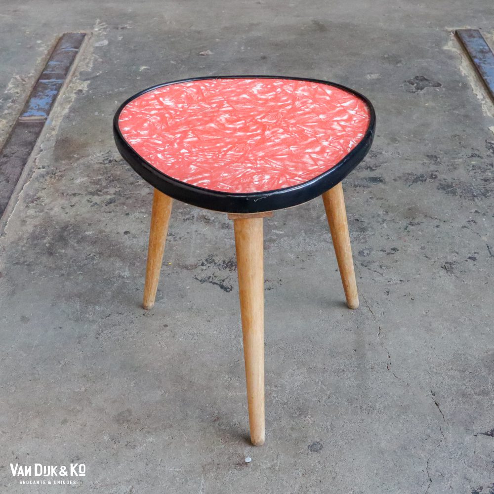Vintage formica tafel klein - Afbeelding 2