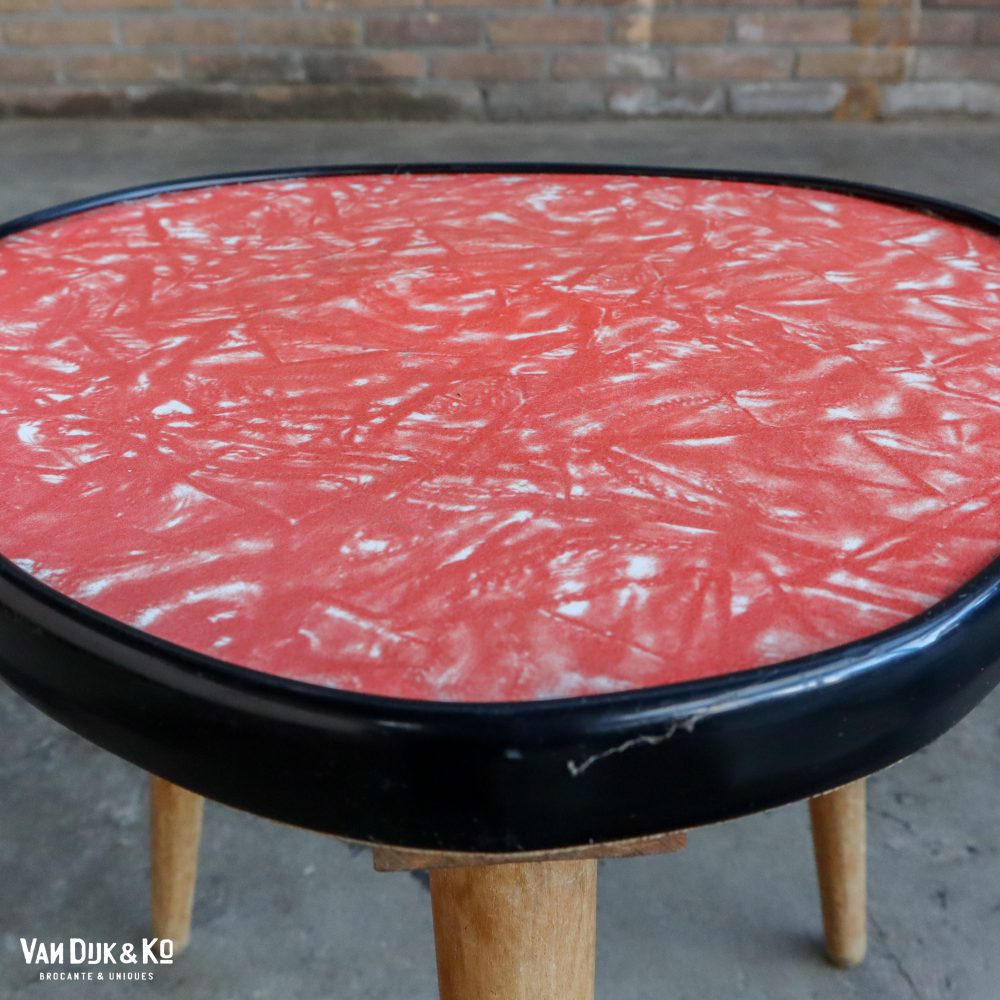 Vintage formica tafel klein - Afbeelding 4
