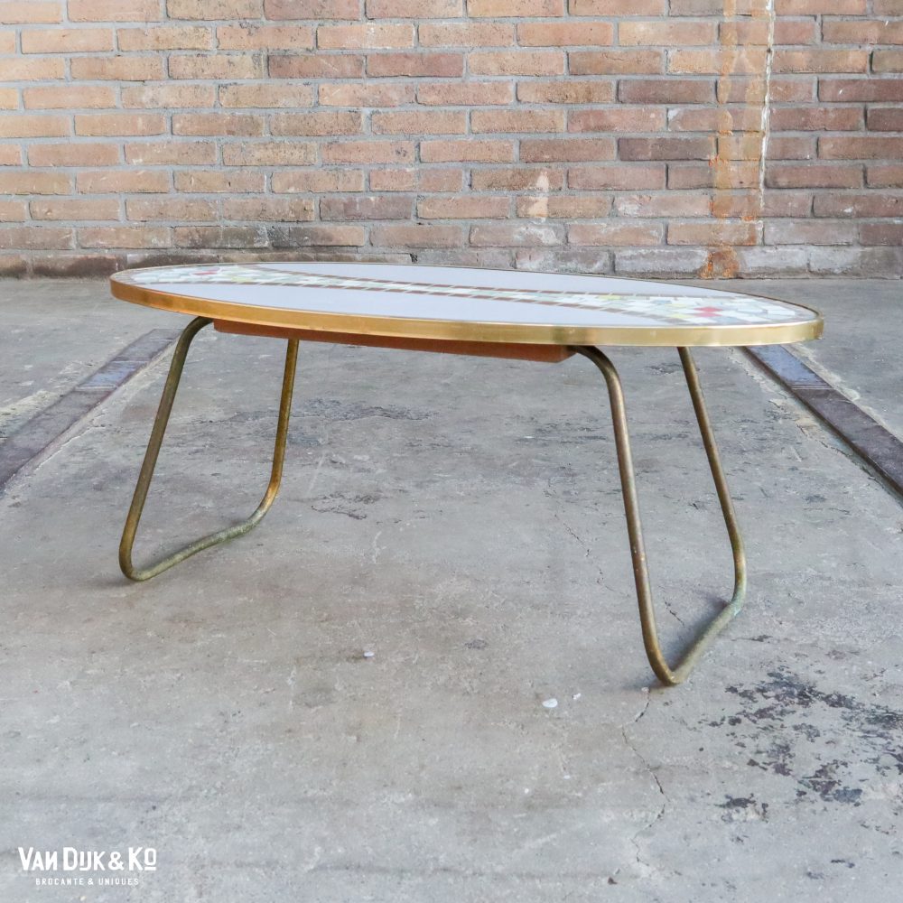 Vintage formica tafel klein