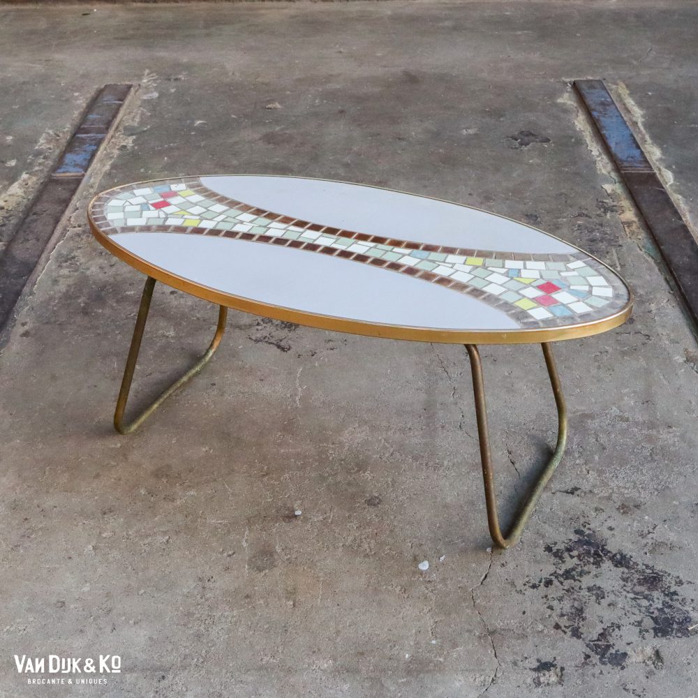 Vintage formica tafel klein