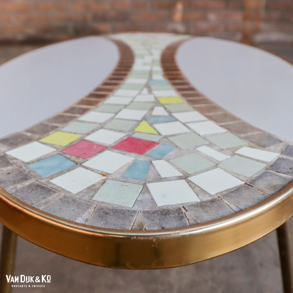 Vintage formica tafel klein - Afbeelding 4