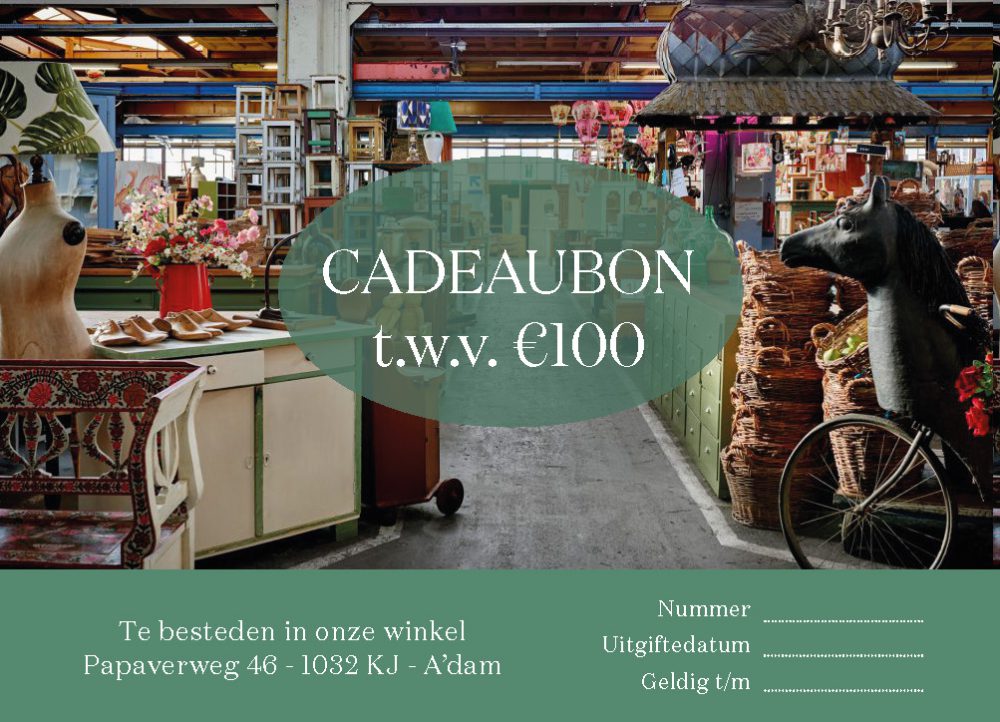Cadeaubon €100