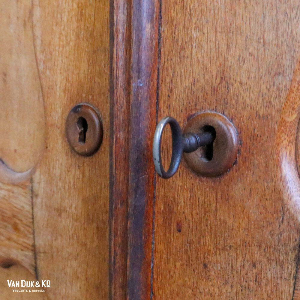 Vintage Biedermeier kast - Afbeelding 9