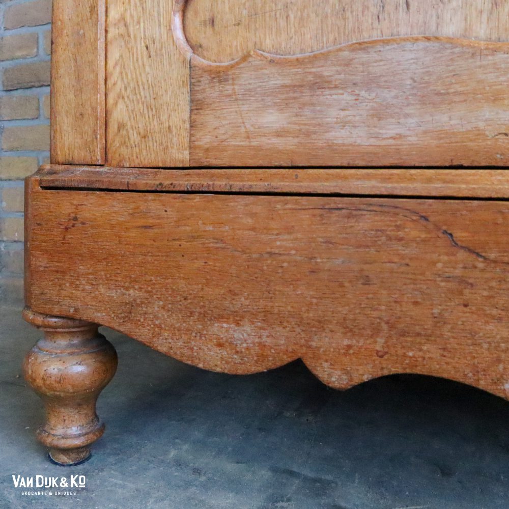 Vintage Biedermeier kast - Afbeelding 10