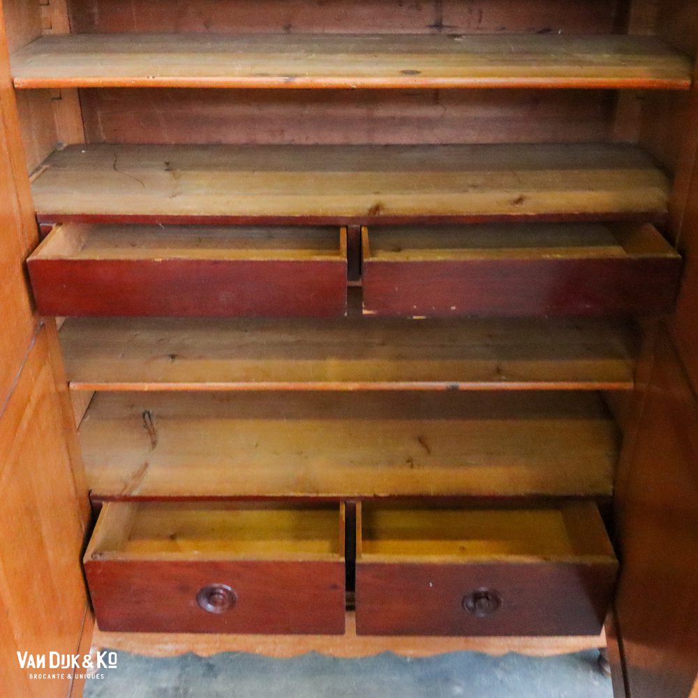 Vintage Biedermeier kast - Afbeelding 4