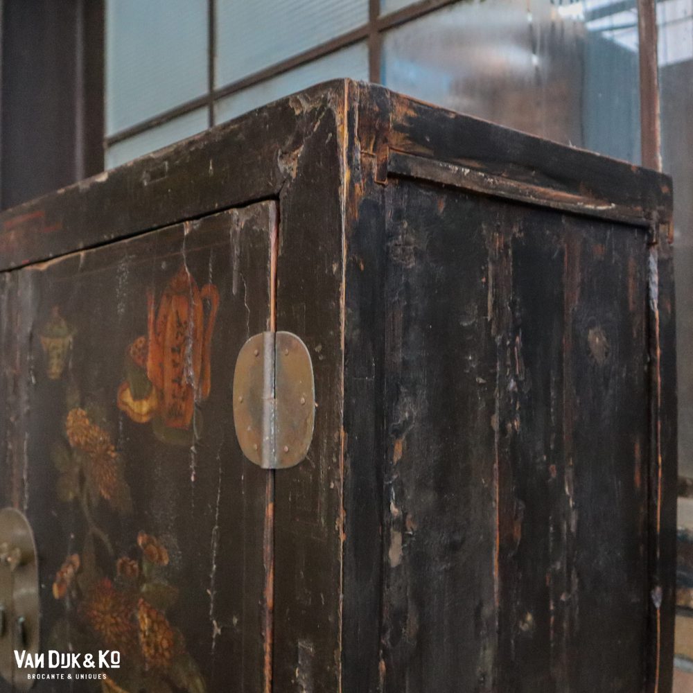 Antiek Chinees Shanxi cabinet - Afbeelding 5