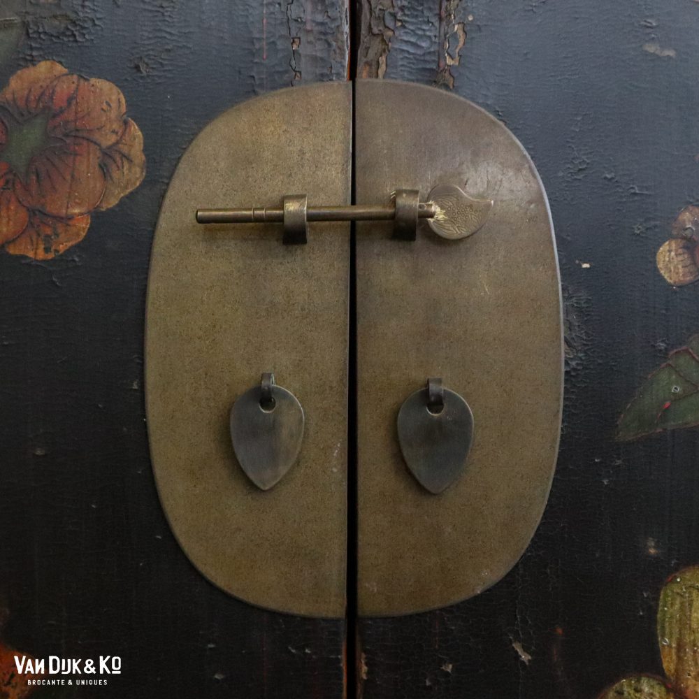 Antiek Chinees Shanxi cabinet - Afbeelding 9