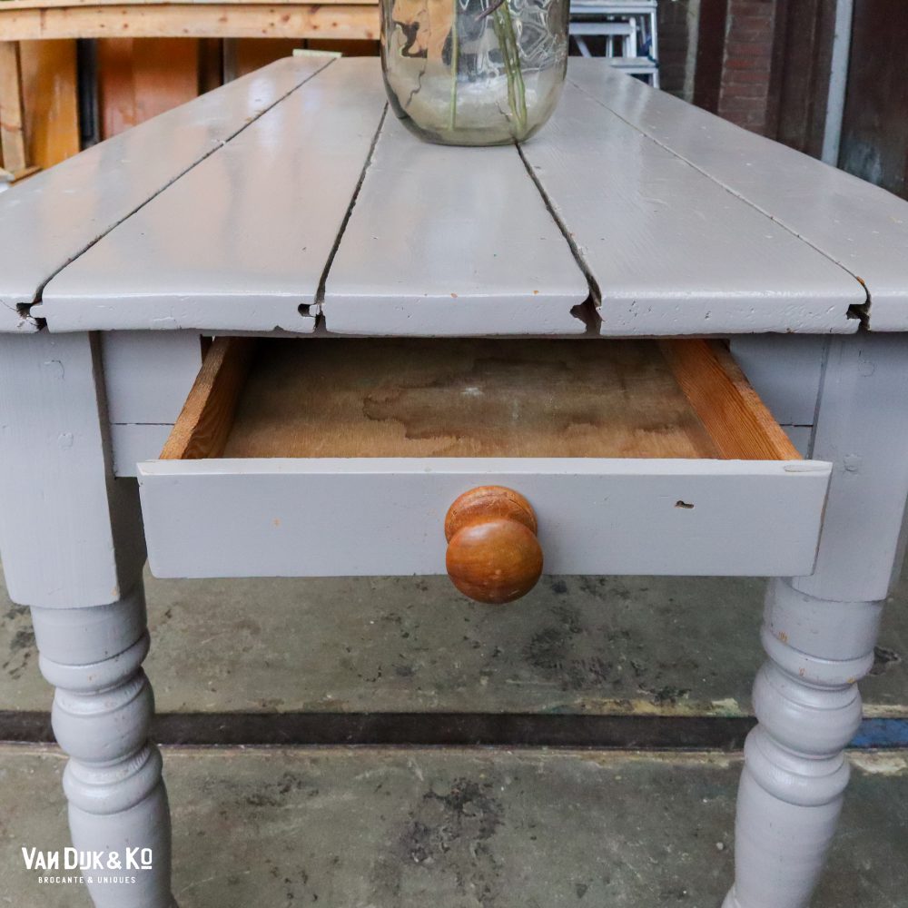 Brocante boerentafel - Afbeelding 4