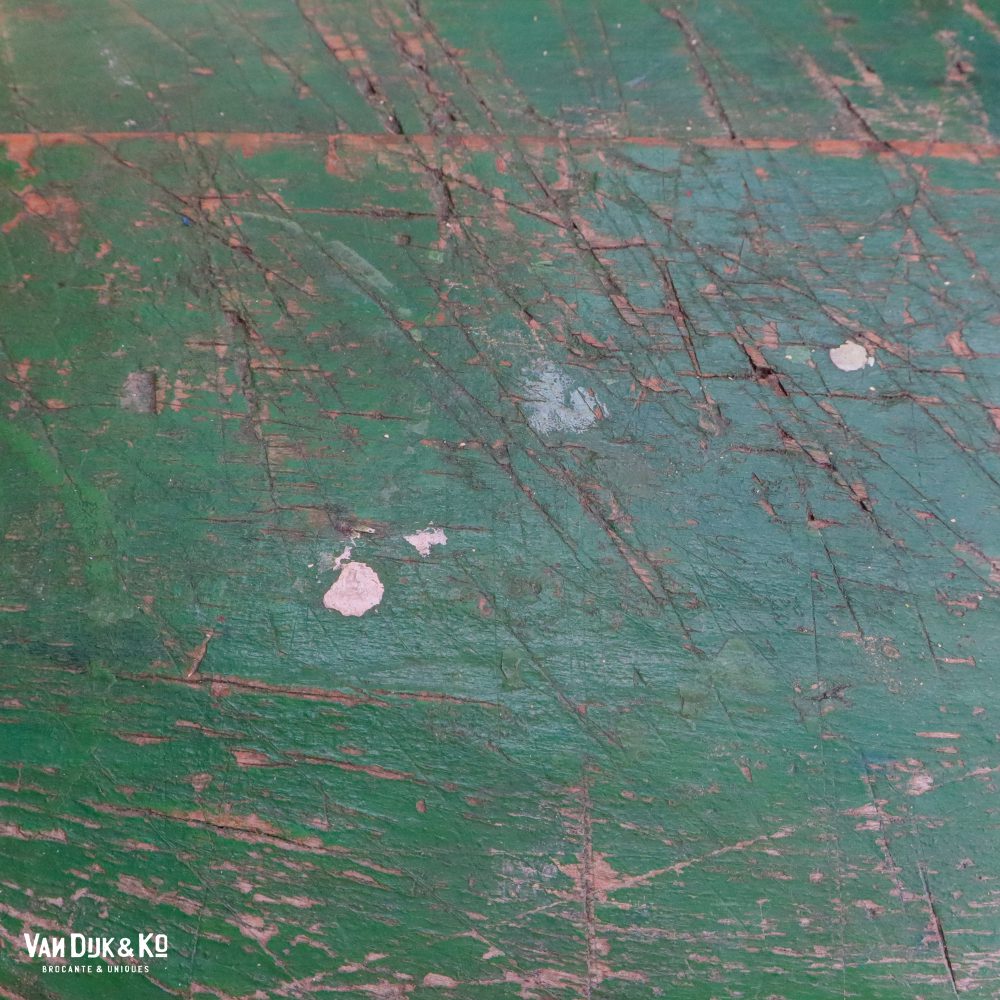 Brocante houten tafel - Afbeelding 10