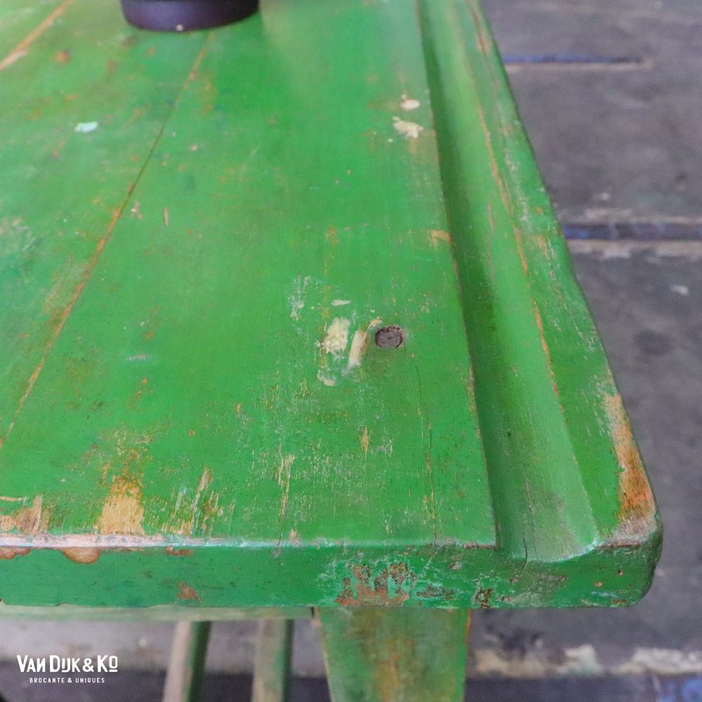 Brocante houten tafel - Afbeelding 5