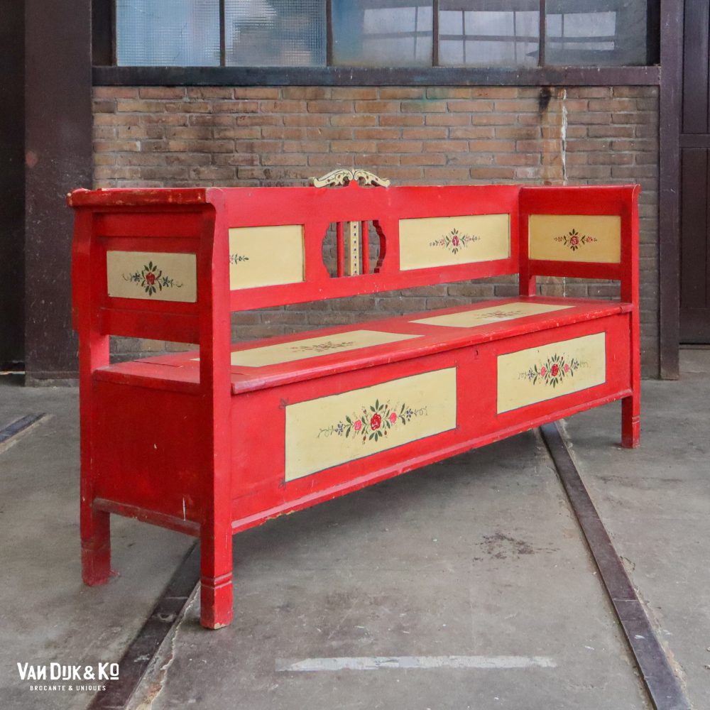 Beschilderde klepbank - Afbeelding 2