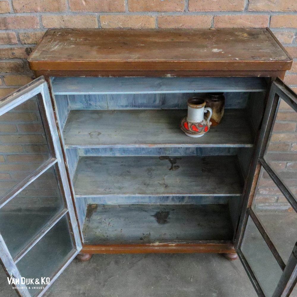 Brocante vitrinekastje - Afbeelding 5