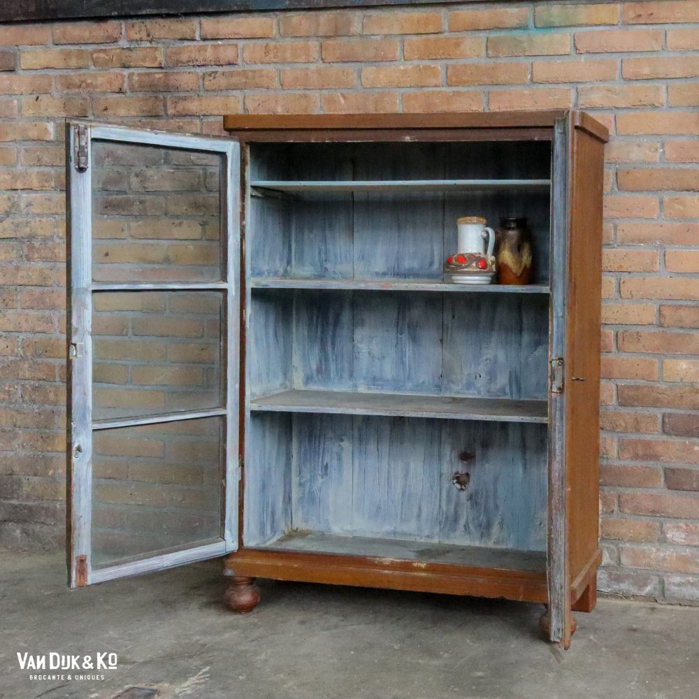 Brocante vitrinekastje - Afbeelding 4