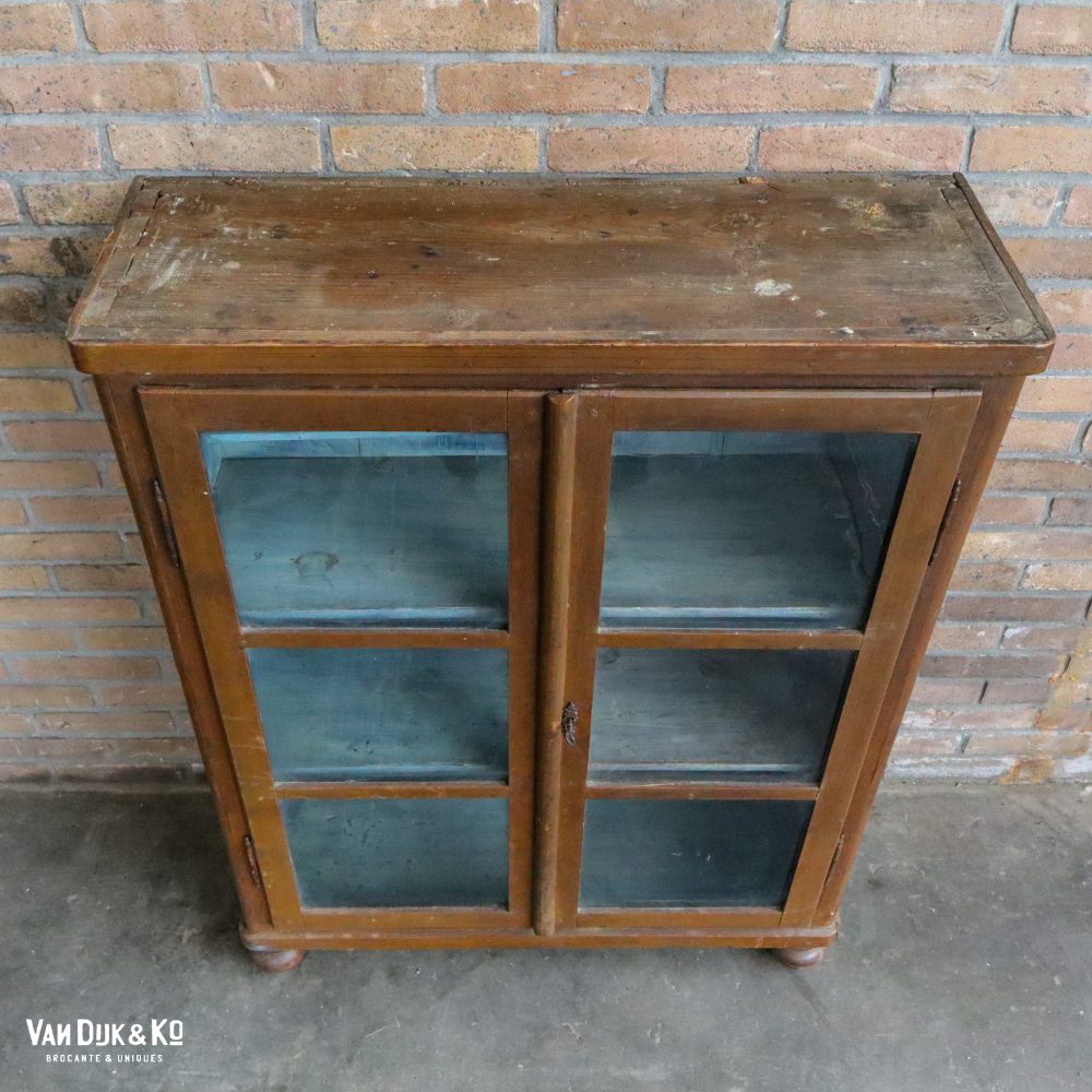 Brocante vitrinekastje - Afbeelding 3