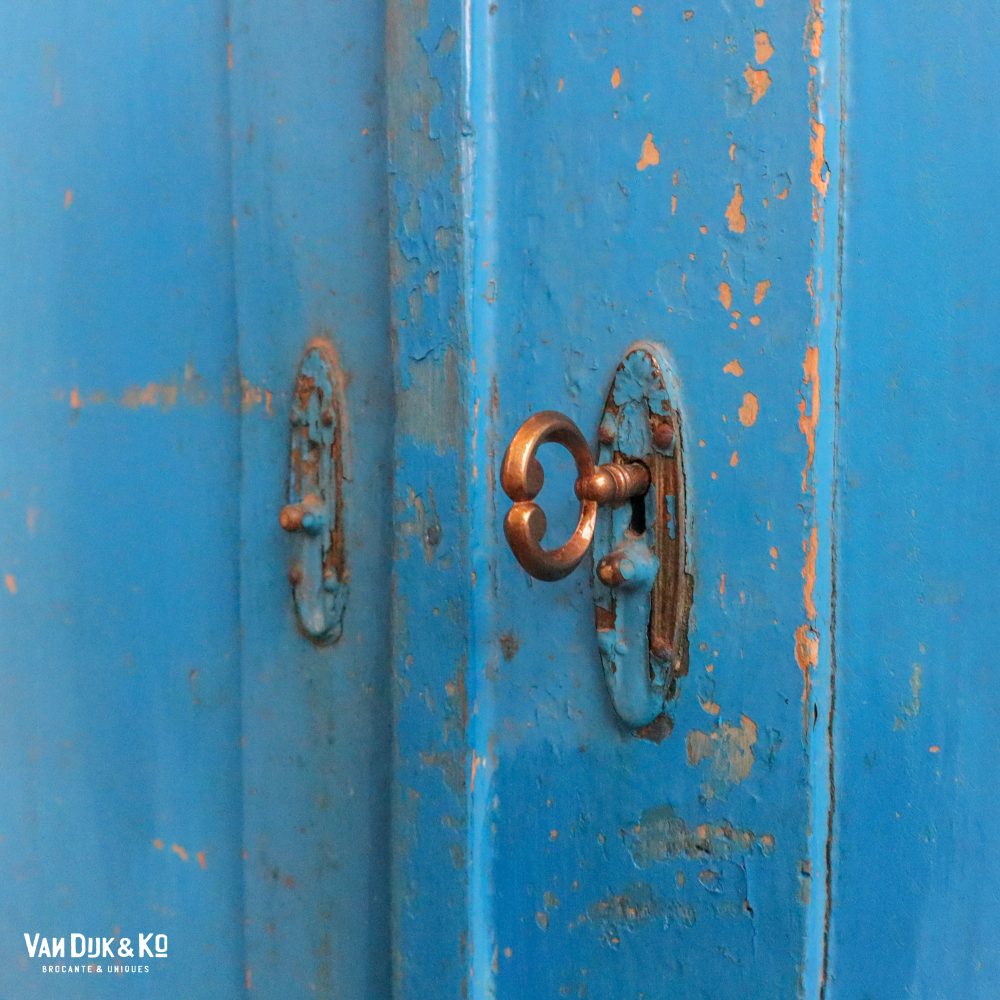 Blauwe buffetkast - Afbeelding 7