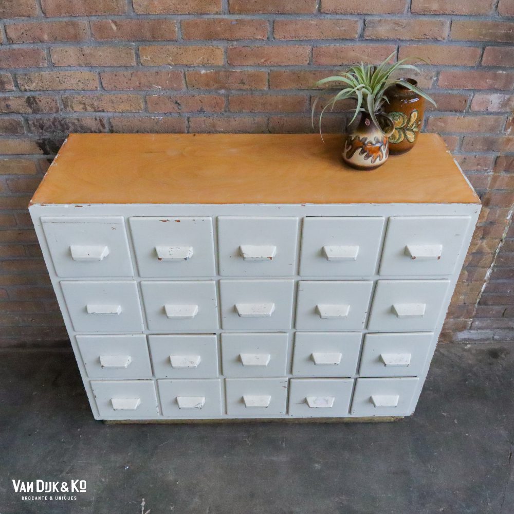 Vintage ladekastje - Afbeelding 3