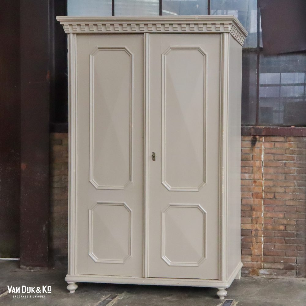 Brocante hoge kast - demontabel - Afbeelding 2