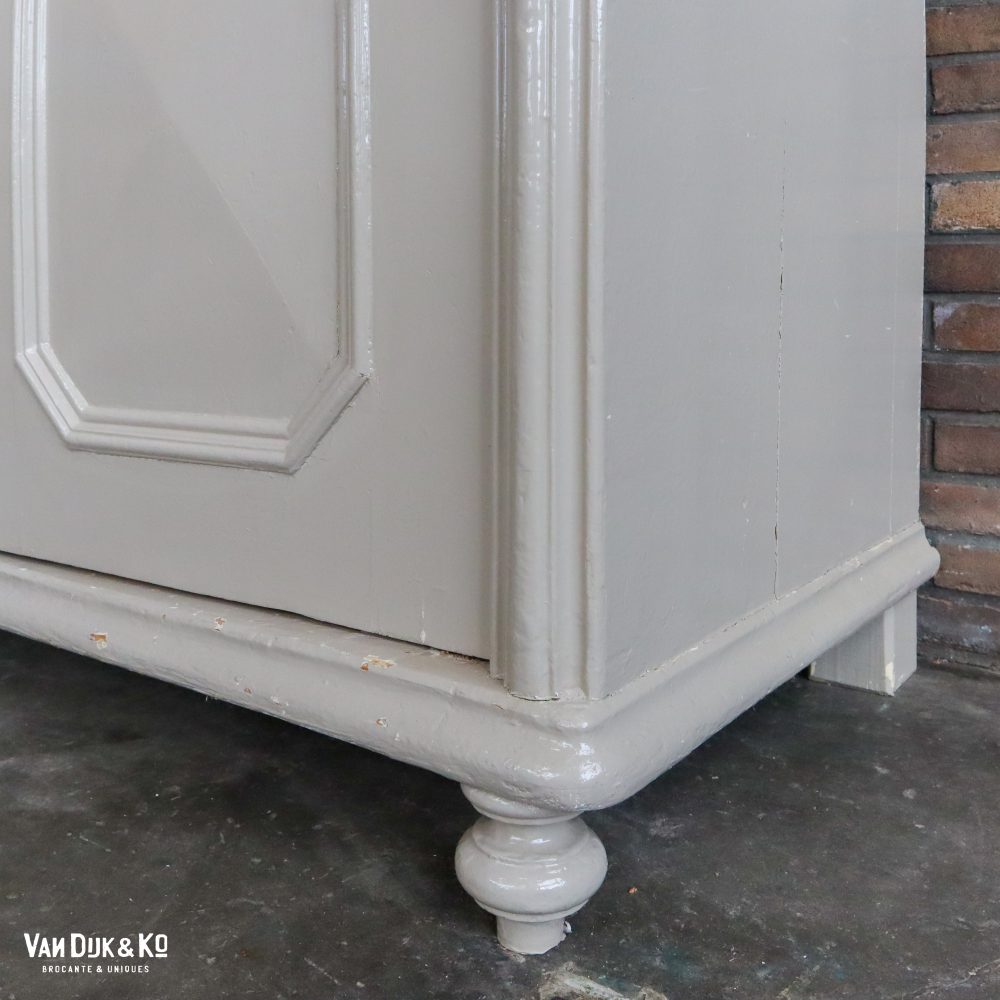 Brocante hoge kast - demontabel - Afbeelding 7
