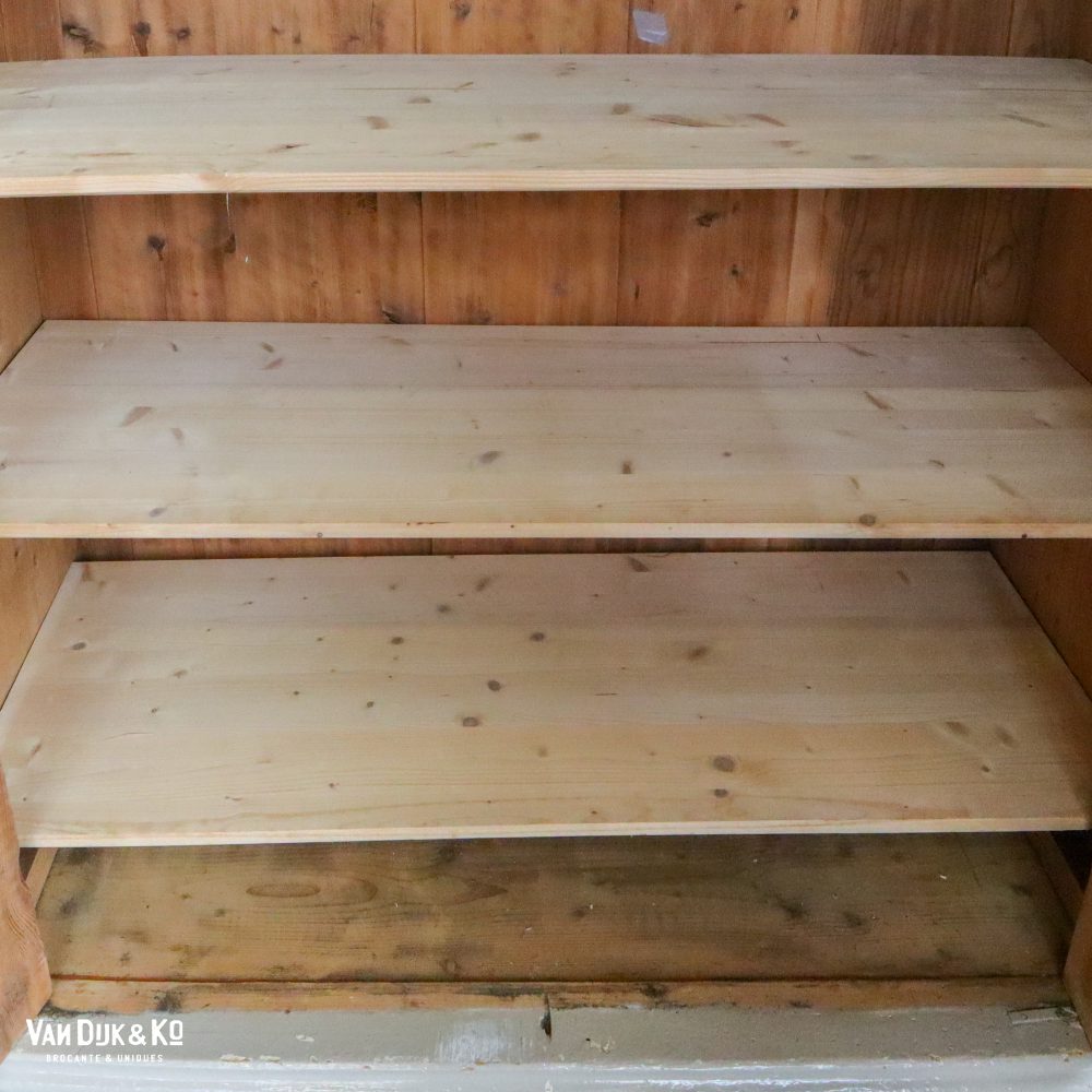 Brocante hoge kast - demontabel - Afbeelding 5