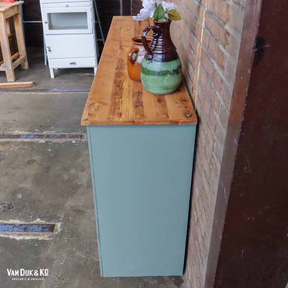 Vintage toog met lades - Afbeelding 4