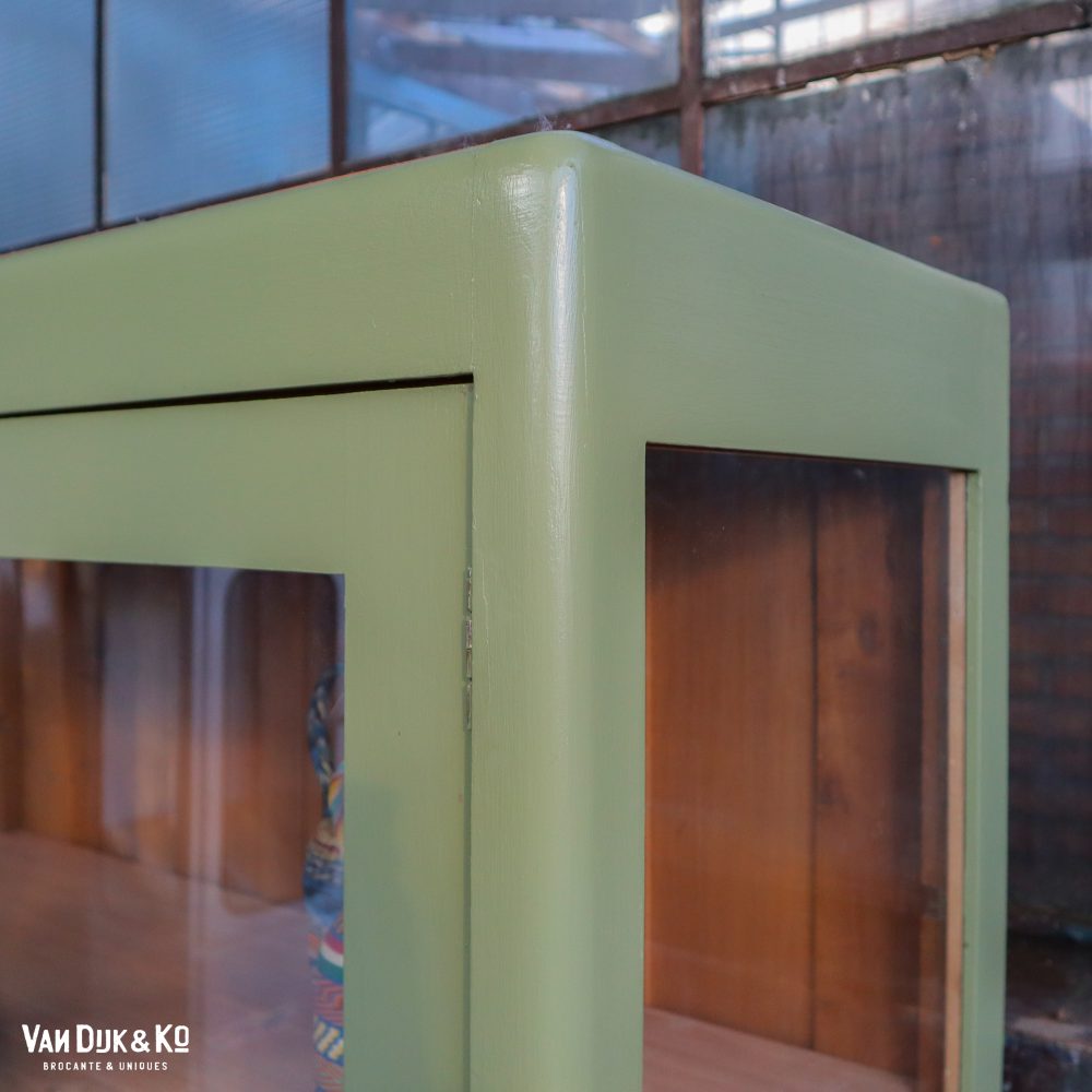 Groene vitrinekast - Afbeelding 5