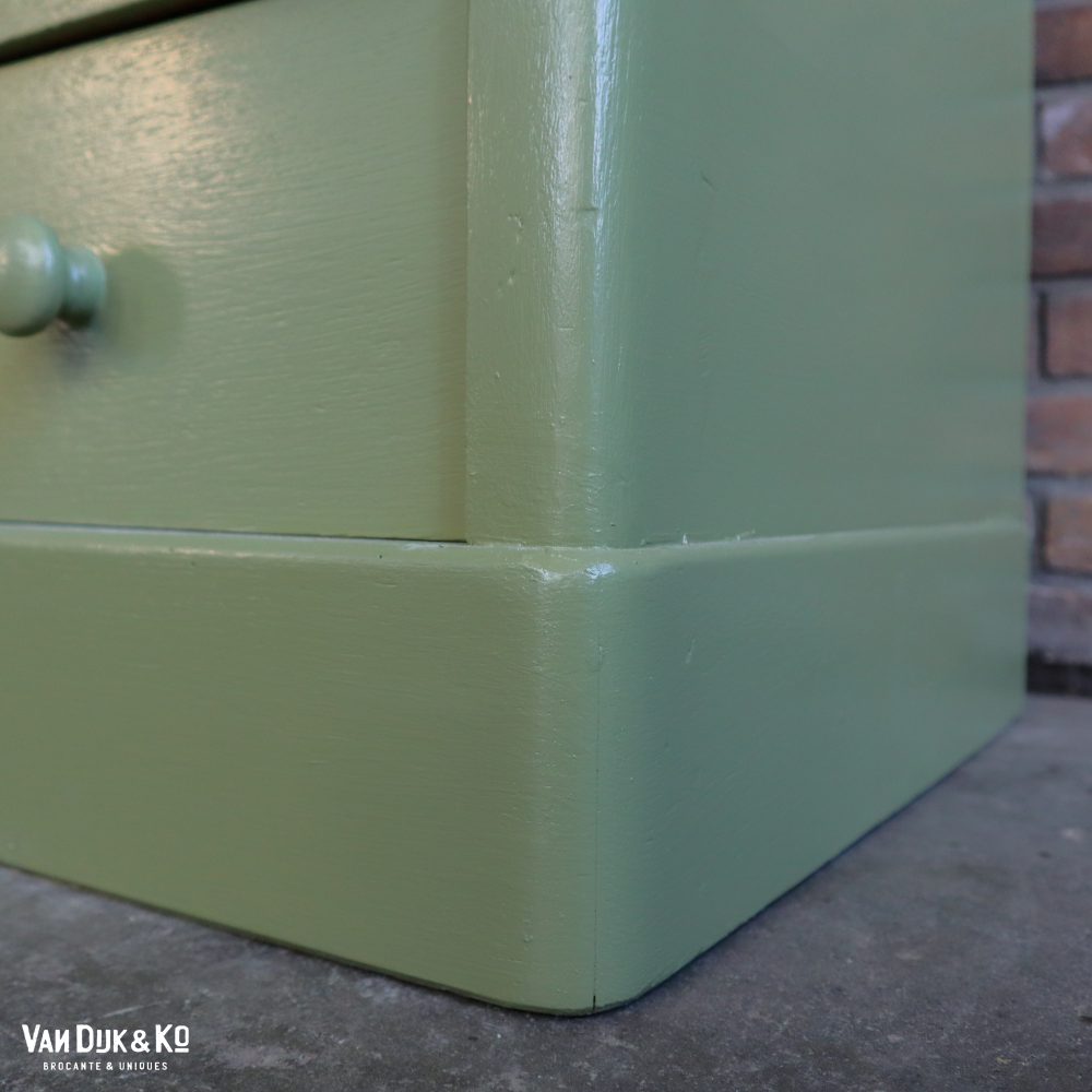 Groene vitrinekast - Afbeelding 8