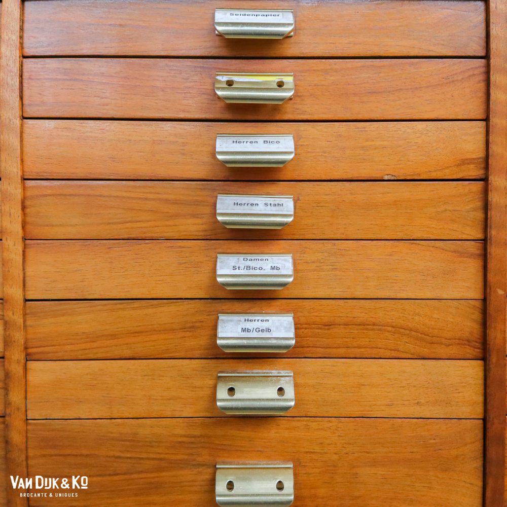 Vintage toonbank met lades - Afbeelding 7
